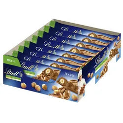 Lindt Nuss Deluxe Riegel, Milch 18 x 35 g (630g)