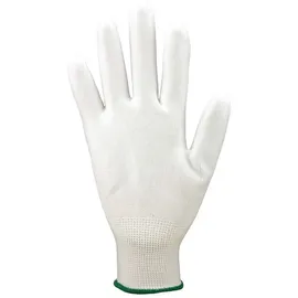 ASATEX Handschuhe Gr.9 weiß EN 388 PSA II Nyl.m.PU