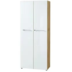 Aktenschrank  GW-Monteria , holzfarben , Maße (cm): B: 80 H: 196 T: 37