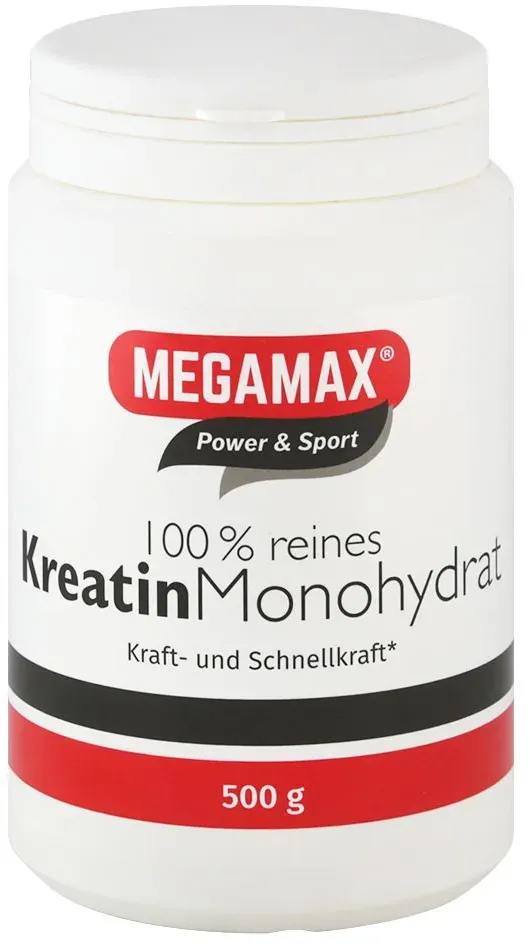 Megamax® Power & Sport 100% reines KreatinMonohydrat