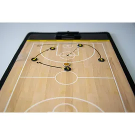 Netsportique Taktikboard - Basketball - 35 x 20 cm - magnetisch - mit Stift und Magneten