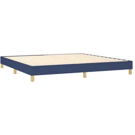 vidaXL Boxspringbettgestell 200 x 200 cm Blau
