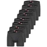 Champion Boxershorts grau XS 8er Pack