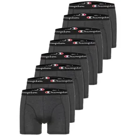 Champion Boxershorts grau XS 8er Pack