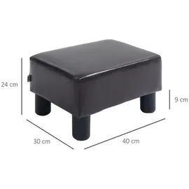 Homcom Hocker, Kunstleder,