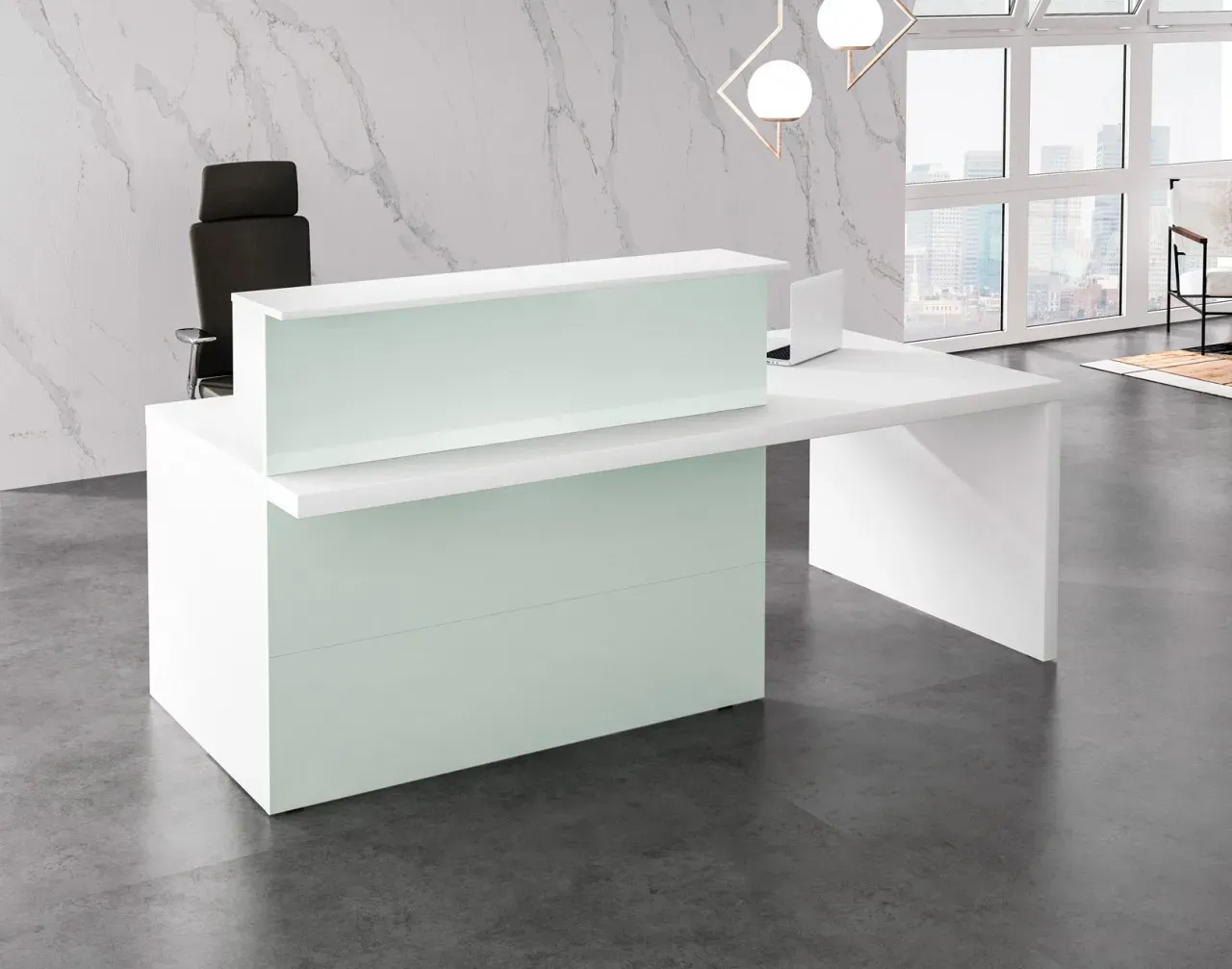 Empfangstheke mit Beratungsplatz Veronica