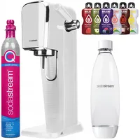 NEU Sodastream ART Wassersprudler Weiß mit Flasche Kartusche Bolero Getränke