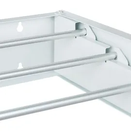 Relaxdays Wandtrockner 4 m weiß