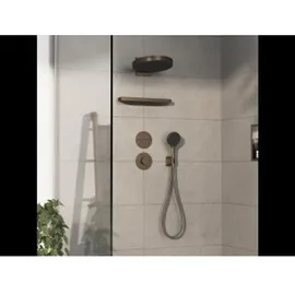 Hansgrohe ShowerSelect Comfort S Ventil Unterputz für 3 Verbraucher Brushed Bronze 15558140