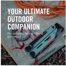 Leatherman Signal Multi-Tool - 19 Werkzeuge für Camping & Survival - Tundrascape