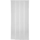 hecht International Hecht Lamellenvorhang Tür, ca. B100/H220 cm, Weiß
