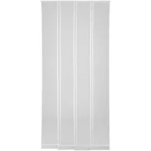 hecht International Hecht Lamellenvorhang Tür, ca. B100/H220 cm, Weiß