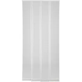 hecht International Hecht Lamellenvorhang Tür, ca. B100/H220 cm, Weiß