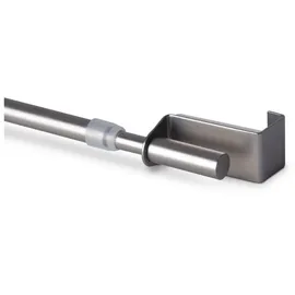 bc-agentur Bestlivings Spannvitrage, Gardinenstange - Metall - (40-60 cm - Silber) zum Spannen, Klemmstange Ausziehbar, Vitragestange ohne Bohren/Schrauben, Ø 9 mm