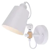 EDM Vintage-weiß-wandlampe E27 - Edm