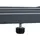 CLP Kaminholzunterstand Ruston Aluminium XL mit Abdeckplane Grau