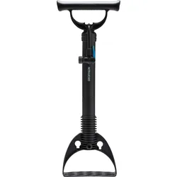 Fahrradpumpe Standpumpe 100 rauchschwarz .