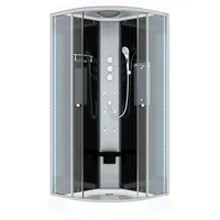 SeniorBad Duschkabine 90 x 90 cm D10-13T1-EC-EA