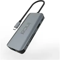inca ITPC-10TX Schnittstellen-Hub USB Typ-C 5000 Mbit/s Grau