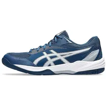 Asics Herren Handballschuhe GEL-TASK 4, Größe 47 in Grau MAKO BLUE/WHITE