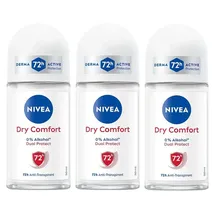 BEIERSDORF Dry Comfort Roll On 3 x 50 ml