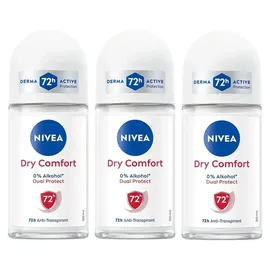 BEIERSDORF Dry Comfort Roll On 3 x 50 ml