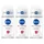 BEIERSDORF Dry Comfort Roll On 3 x 50 ml