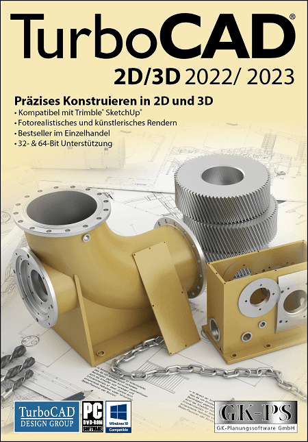 TurboCAD 2D/3D 2022/2023