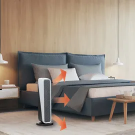 Genius Air H7 2000 W Schwarz/Weiß
