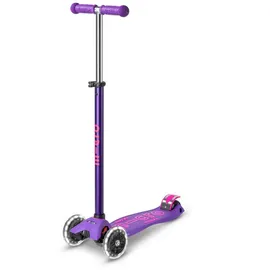 Micro Mobility Maxi Micro Deluxe LED lila