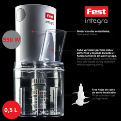 FEST Integra integriert einen Mehrzweckzerkleinerer mit 550 W