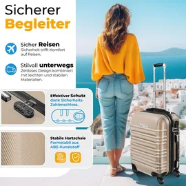 Kesser Koffer-Set 4-tlg. beige