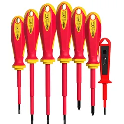 Elektriker Schraubendreher Satz VDE FAMEX 7734-7 - PROFESSIONAL, aus deutscher Produktion