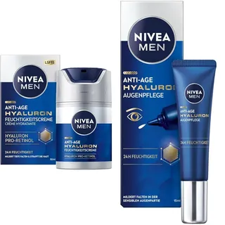 NIVEA MEN Hyaluron Augencreme gegen Schwellungen und Falten für Herren 15 ml