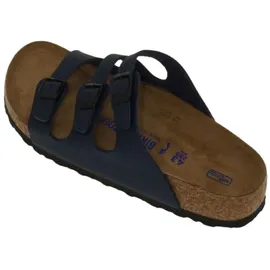 Birkenstock Florida Weichbettung Birko-Flor schmal blau 39