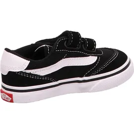 Vans Unisex Kinder Brooklyn Ls V Sneaker, Suede/Canvas Black/White, 26 EU
