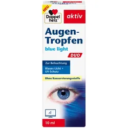 DOPPELHERZ Augen-Tropfen blue light DUO 10 ml