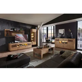 Livetastic Wohnkombination Madera II ¦ holzfarben ¦ Maße (cm): B: 285 H: 193 T: 47.0