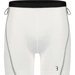 Fahrrad Innenhose Gepolstert - InnerShorts - Unisex - Ohne Träger - Weiss 3XL