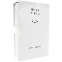 HarperCollins Children's Books HOLY BIBLE: King James Version (KJV) White Compact Gift Edition: King James Version, White Standard Gift Bible