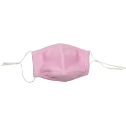 PARSA Beauty Waschbare Mund- und Nasenmaske Kind rosa