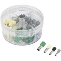 TRU Components 739705 Aderendhülsen-Sortiment 4 mm2, 6 mm2, 10