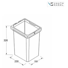 Vauth-Sagel Envi Free 10 l Anthrazit