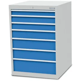 Bedrunka+Hirth Schubladenschrank T736 R 24-24 mit 7 Schubladen 1x75 2x100 1x 125 2x150 1x200 mm