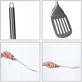 Kadax Pfannenwender Edelstahl 35 cm