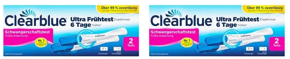 Clearblue Schwangerschaftstest Frühe Erkennung