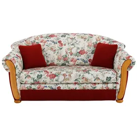 Home Affaire Schlafcouch Polyester 2-Sitzer Rot