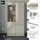 Set One by Musterring Standvitrine Reno 92 x 42 x 185 cm Braun
