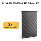 Solarheizung Pool OKU Solarabsorber Set 8 Module für Aufstellbecken bis 15m2