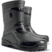 DEMAR Gummistiefel Gartenstiefel Regensteifel Arbeitsschuhe Schwarz - 38